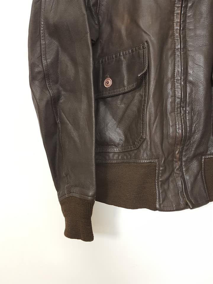 Cooper Cooper USN Navy G-1 Type Flight Aviator Goatskin Leather Size US M / EU 48-50 / 2 - 14 Thumbnail