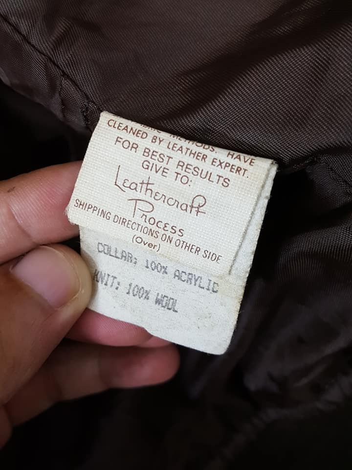 Cooper Cooper USN Navy G-1 Type Flight Aviator Goatskin Leather Size US M / EU 48-50 / 2 - 9 Thumbnail