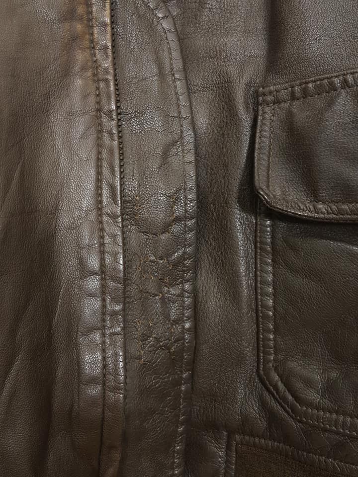Cooper Cooper USN Navy G-1 Type Flight Aviator Goatskin Leather Size US M / EU 48-50 / 2 - 5 Thumbnail