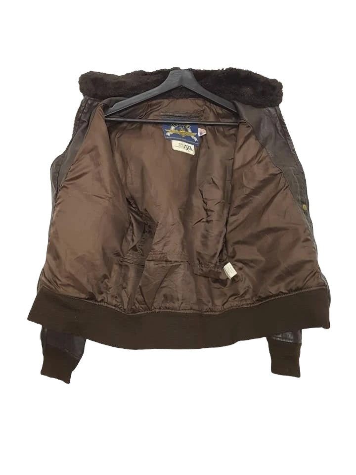 Cooper Cooper USN Navy G-1 Type Flight Aviator Goatskin Leather Size US M / EU 48-50 / 2 - 3 Thumbnail