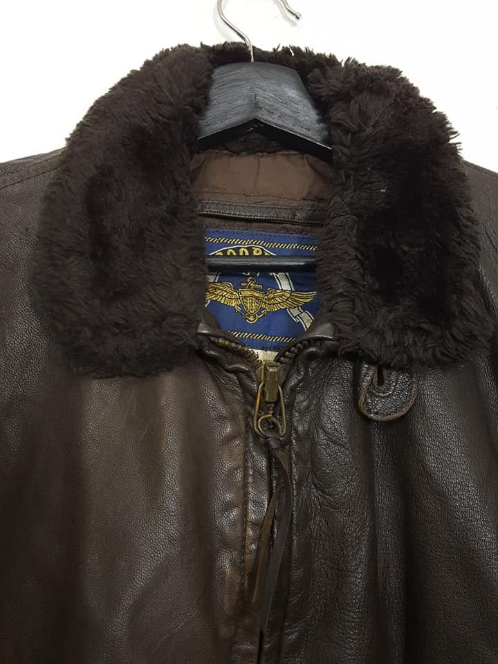 Cooper Cooper USN Navy G-1 Type Flight Aviator Goatskin Leather Size US M / EU 48-50 / 2 - 11 Thumbnail