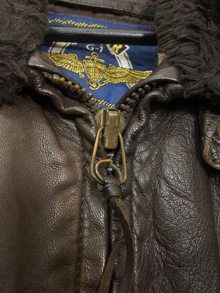 Cooper Cooper USN Navy G-1 Type Flight Aviator Goatskin Leather Size US M / EU 48-50 / 2 - 10 Thumbnail