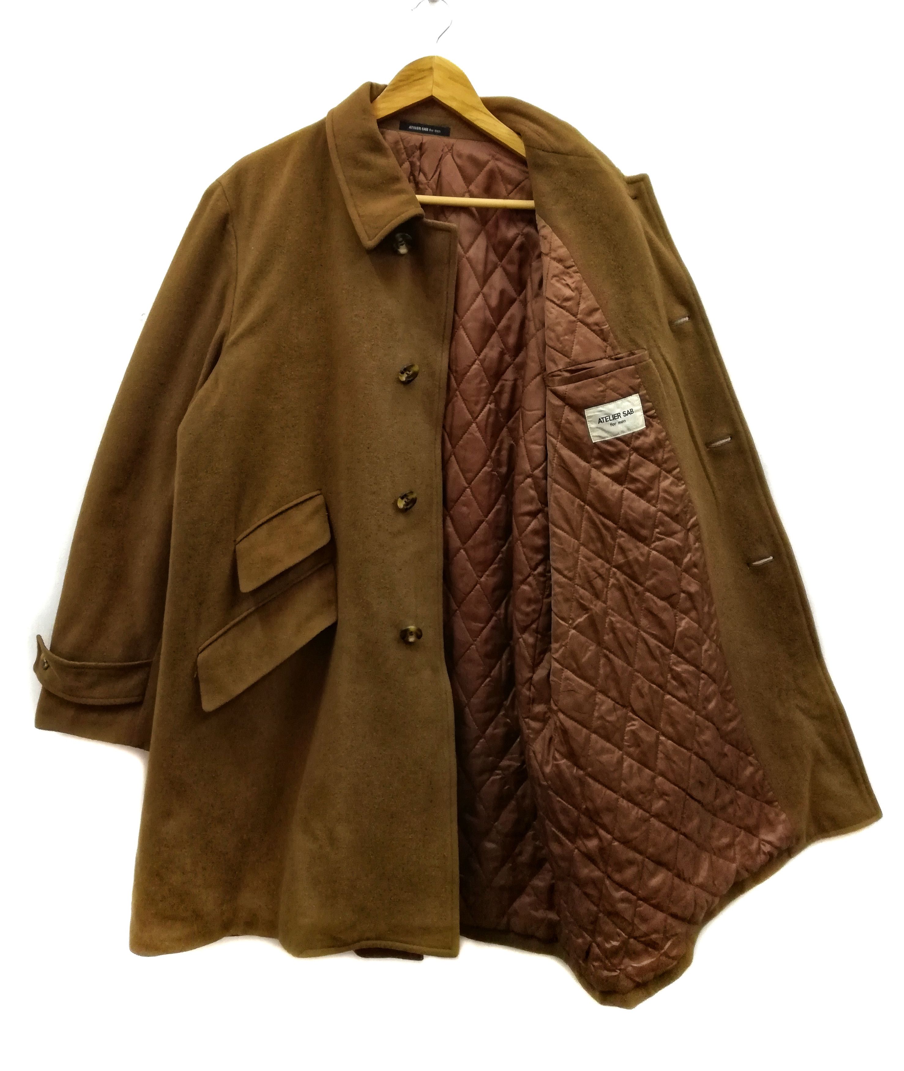image of Atelier New Regime x Cashmere Wool Luxury Atelier Sab For Men X Cashmere Wool in Brown (Size Large)