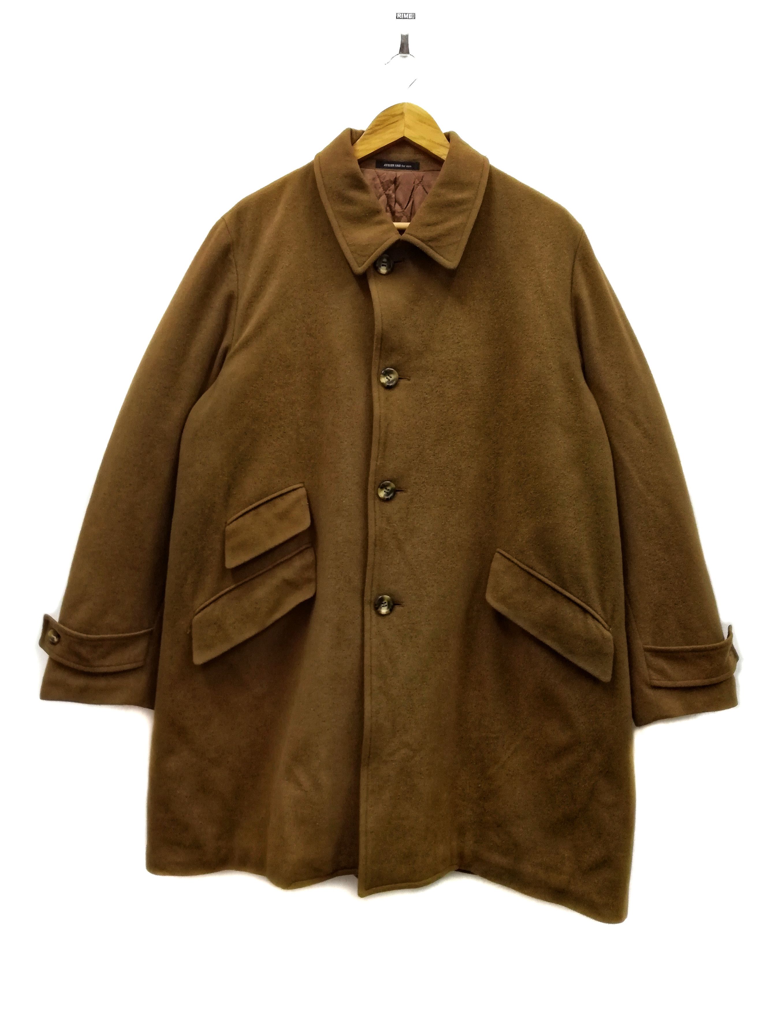 Atelier New Regime × Japanese Brand 🔥Luxury Atelier Sab for men x Cashmere Wool🔥 Size US L / EU 52-54 / 3 - 2 Thumbnail
