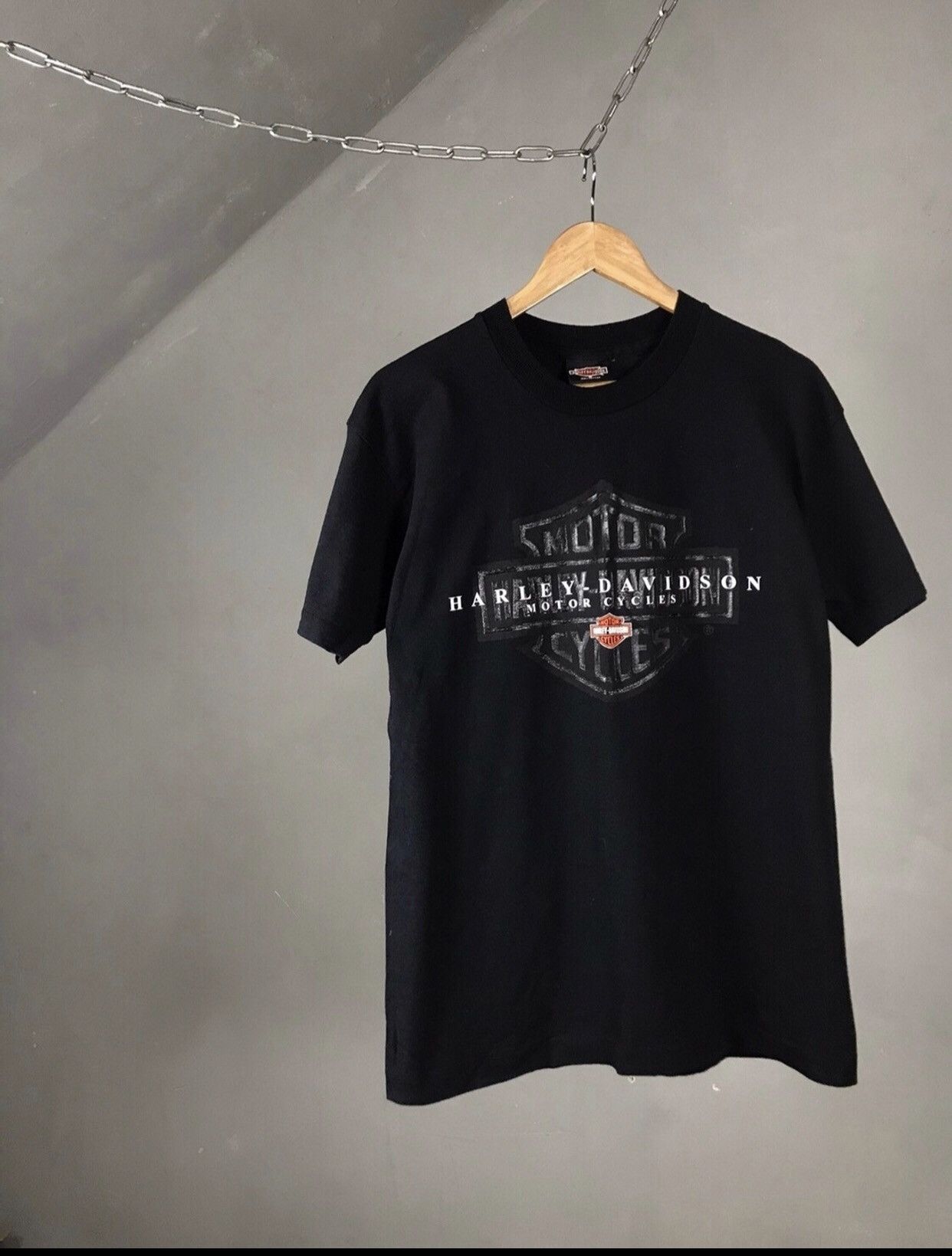 Harley Davidson × Vintage Harley Davidson vintage rock tee Size US S / EU 44-46 / 1 - 1 Thumbnail