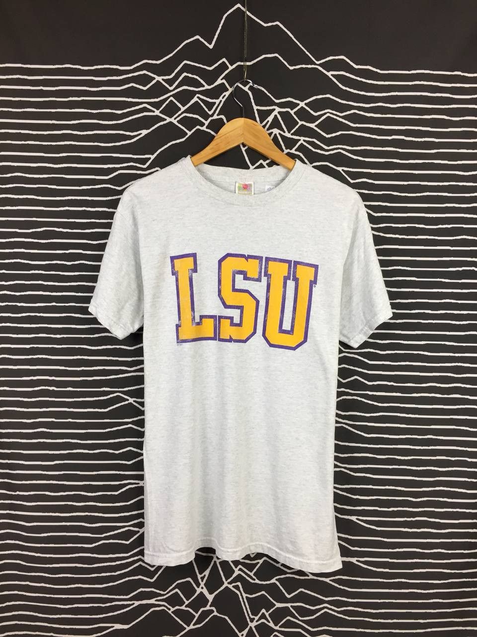 Fruit Of The Loom 90s LSU Lousiana State University American Sport 50/50 Tee Size US L / EU 52-54 / 3 - 2 Thumbnail