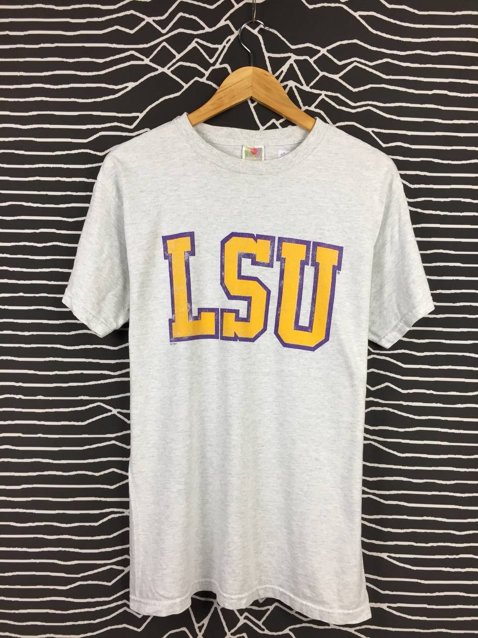 Fruit Of The Loom 90s LSU Lousiana State University American Sport 50/50 Tee Size US L / EU 52-54 / 3 - 1 Thumbnail