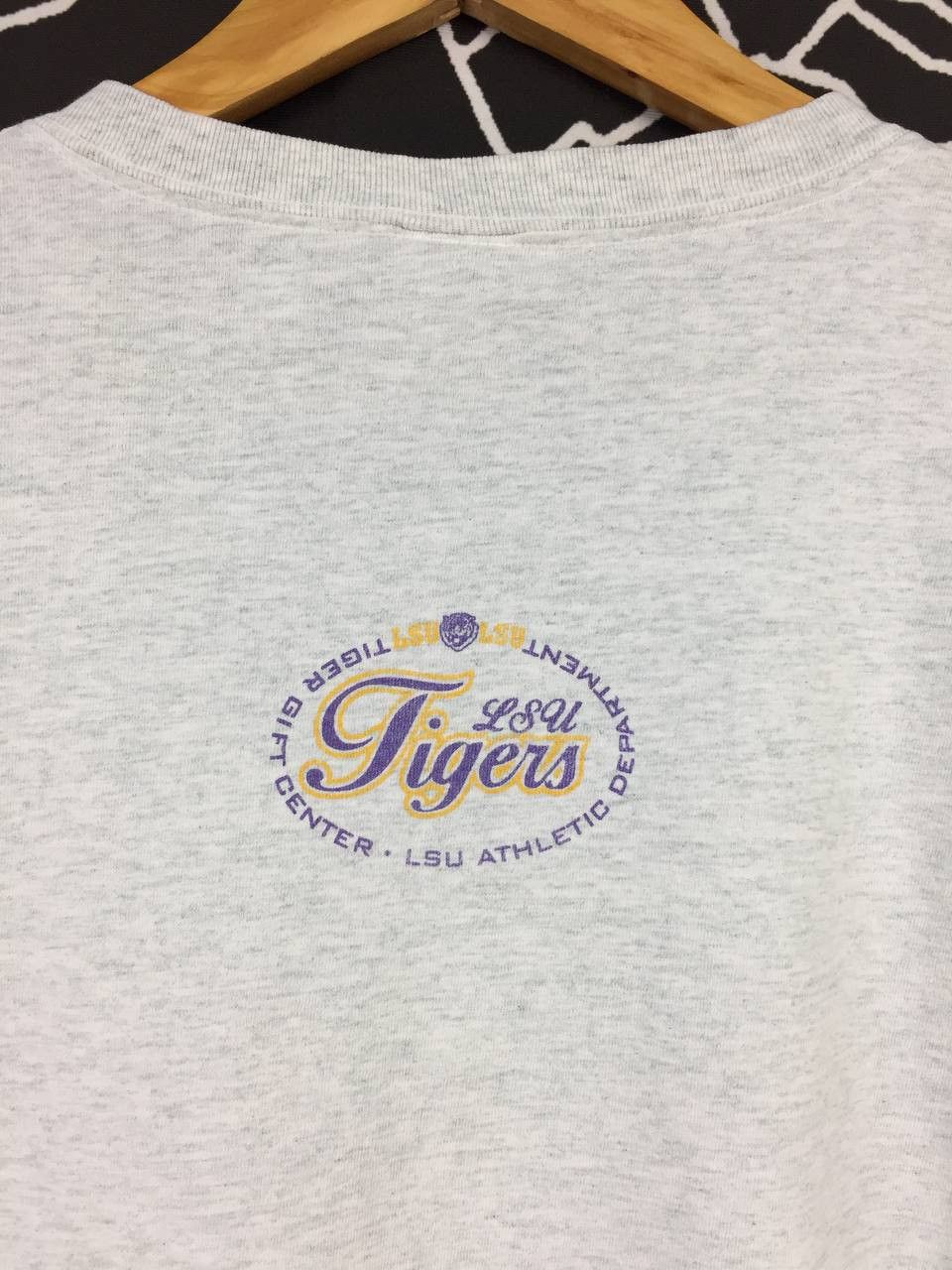 Fruit Of The Loom 90s LSU Lousiana State University American Sport 50/50 Tee Size US L / EU 52-54 / 3 - 5 Thumbnail
