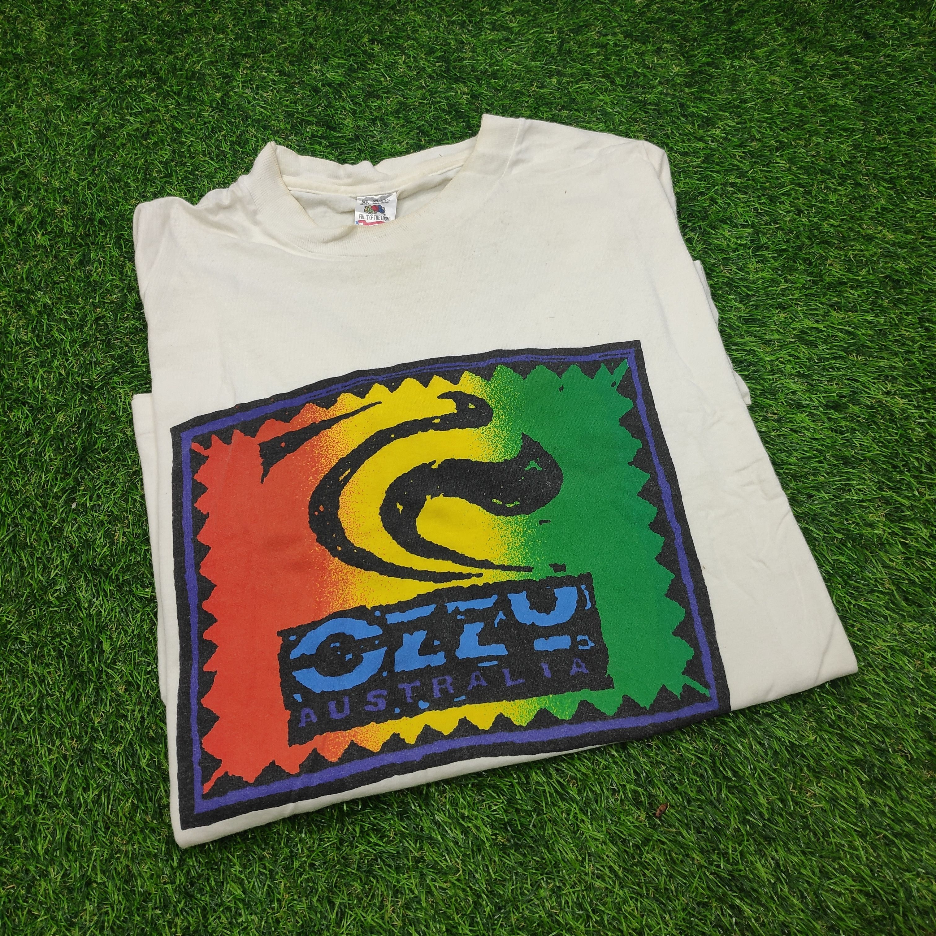 Vintage Vtg 90s Ozzy Australia Surf Wear Tshirt Size US XL / EU 56 / 4 - 2 Thumbnail