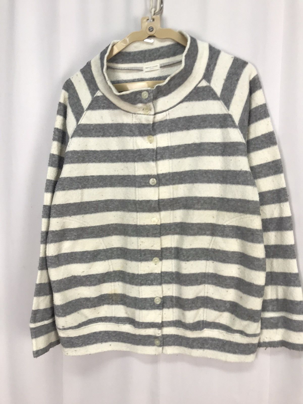 Japanese Brand × Tsumori Chisato Tsumori chisato sleep button up stripe shirt Size M / US 6-8 / IT 42-44 - 6 Thumbnail