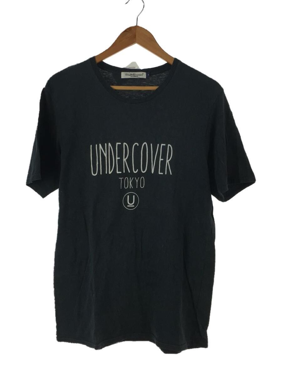 Pre-owned Undercover Ss14  Tokyo Logo Tee In Black