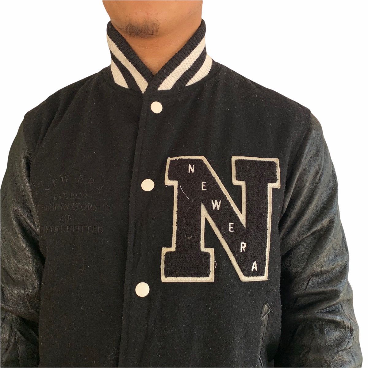 New Era New Era Varsity Jacket With Big ‘N’ Alphabet Size US M / EU 48-50 / 2 - 6 Thumbnail