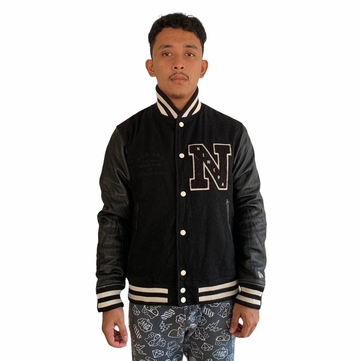 New Era New Era Varsity Jacket With Big ‘N’ Alphabet Size US M / EU 48-50 / 2 - 1 Thumbnail