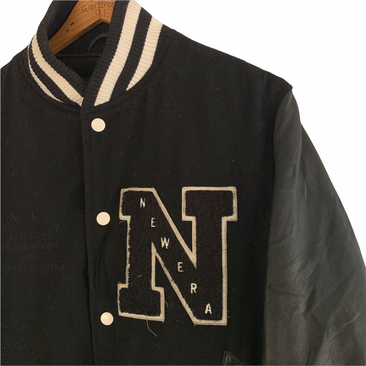 New Era New Era Varsity Jacket With Big ‘N’ Alphabet Size US M / EU 48-50 / 2 - 13 Thumbnail