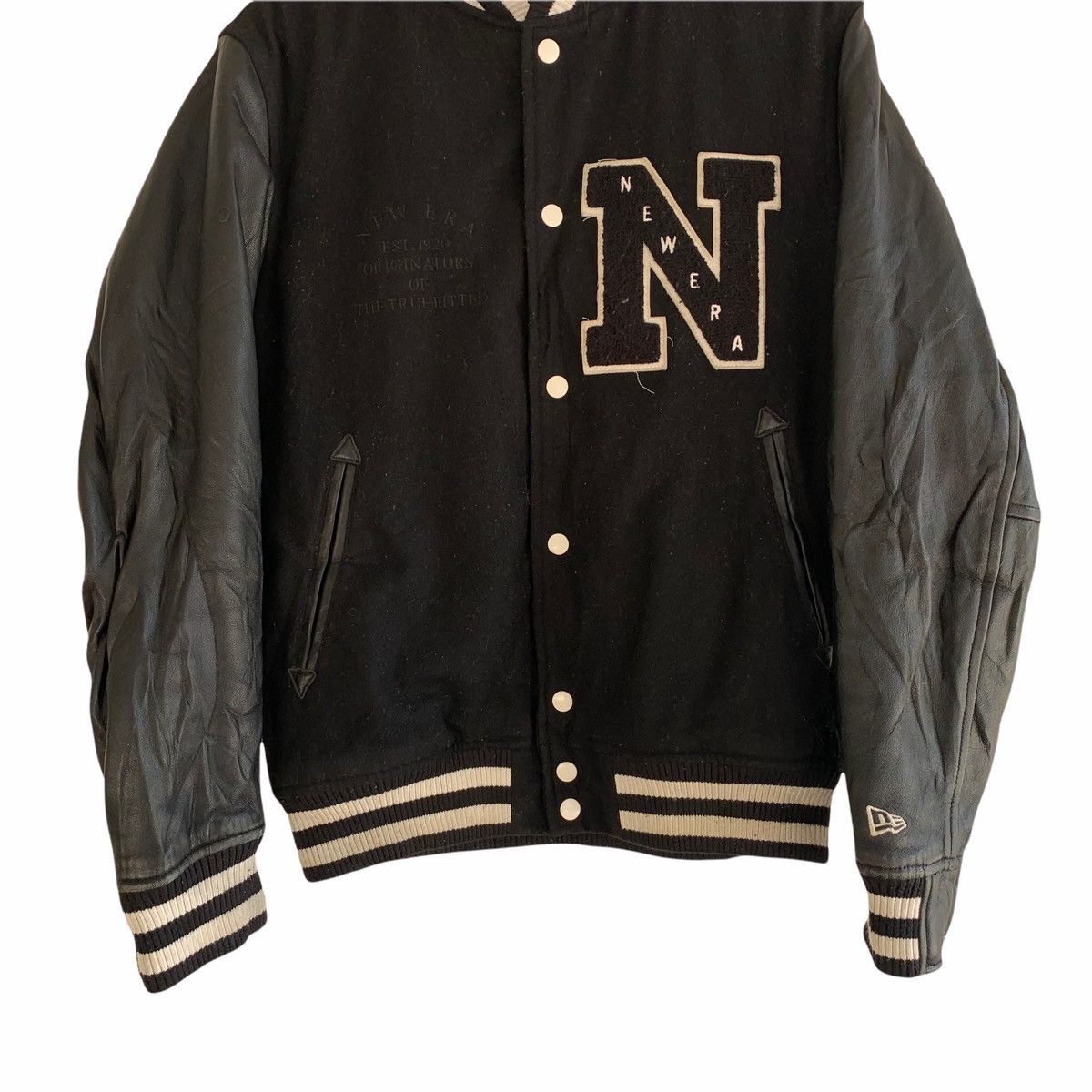 New Era New Era Varsity Jacket With Big ‘N’ Alphabet Size US M / EU 48-50 / 2 - 11 Thumbnail
