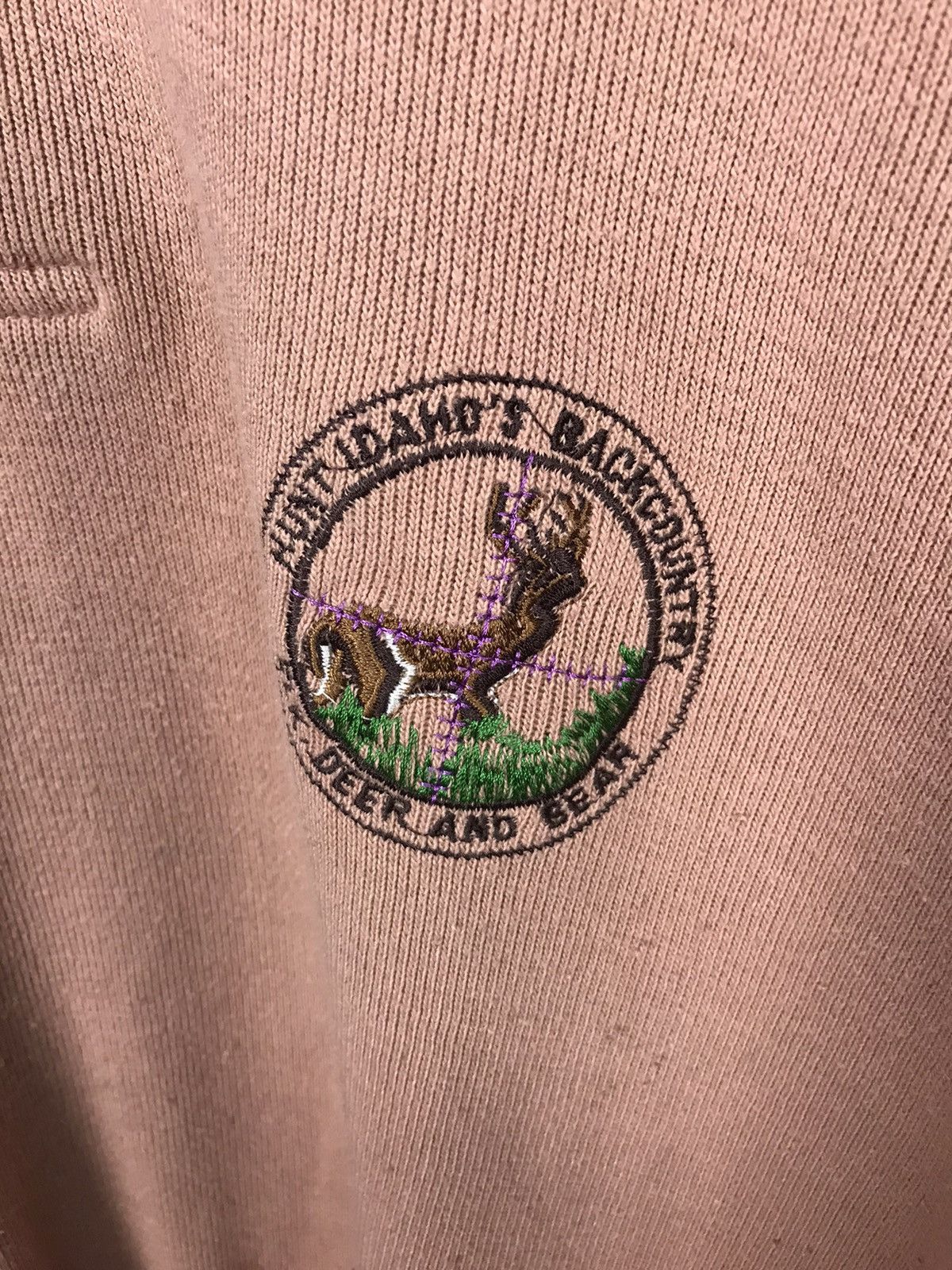 Japanese Brand Vintage Rapido spirit half button sweatshirt Size US M / EU 48-50 / 2 - 4 Thumbnail