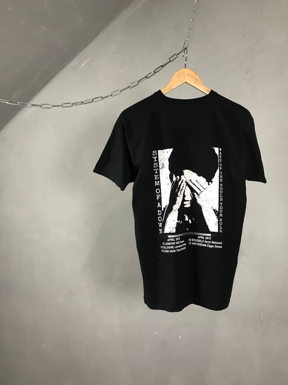 Band Tees System of a Down 2015 vintage rock band tour tee Size US M / EU 48-50 / 2 - 6 Thumbnail