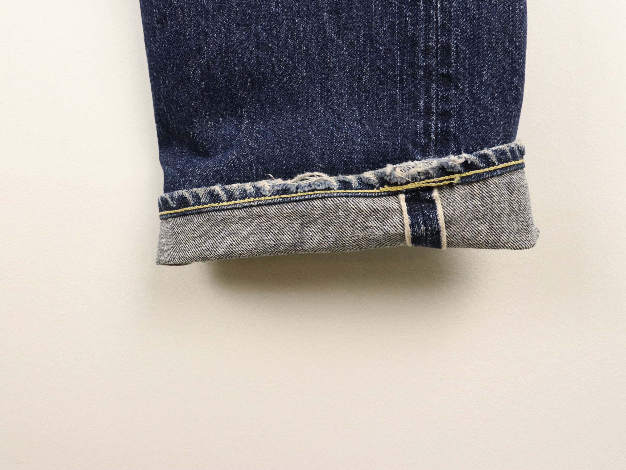 Kapital KAPITAL Selvedge Rare Denim Fly Button Jean Pant Size US 31 - 15 Thumbnail