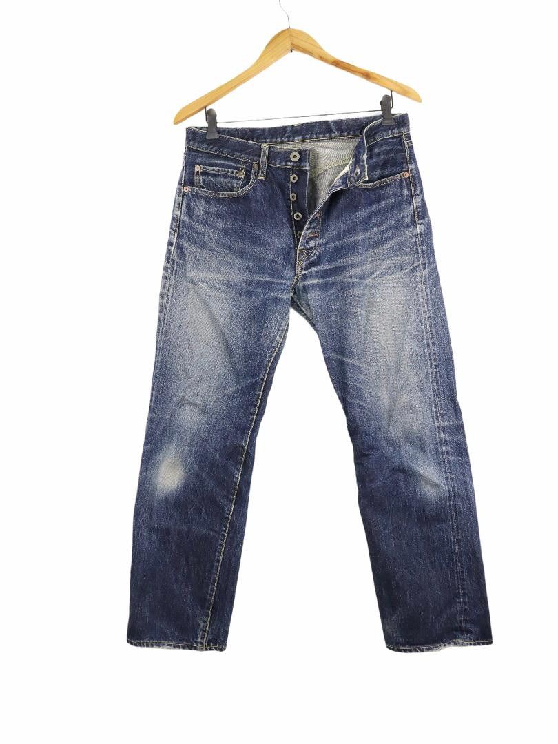 Kapital KAPITAL Selvedge Rare Denim Fly Button Jean Pant Size US 31 - 2 Thumbnail