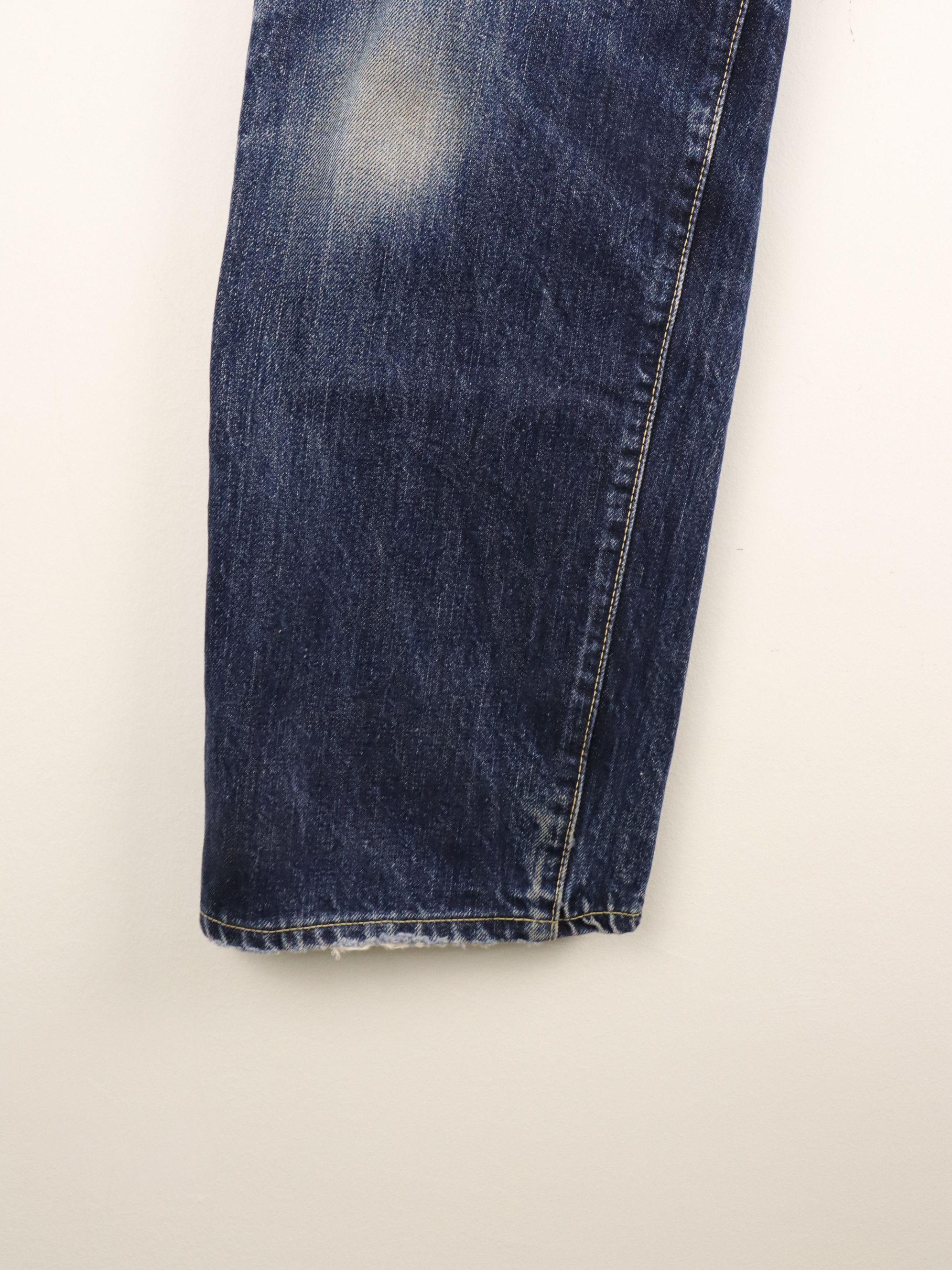 Kapital KAPITAL Selvedge Rare Denim Fly Button Jean Pant Size US 31 - 13 Thumbnail