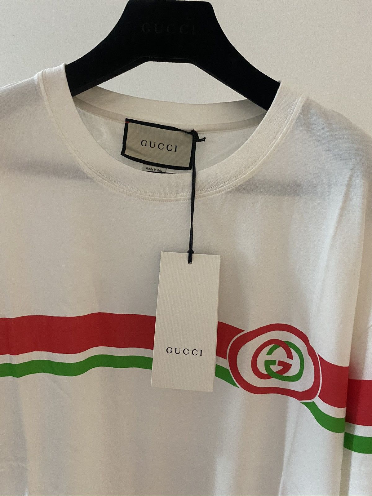 Gucci Super Limited Runway Interlocking G Logo Tee Shirt Brand New Size US M / EU 48-50 / 2 - 7 Thumbnail