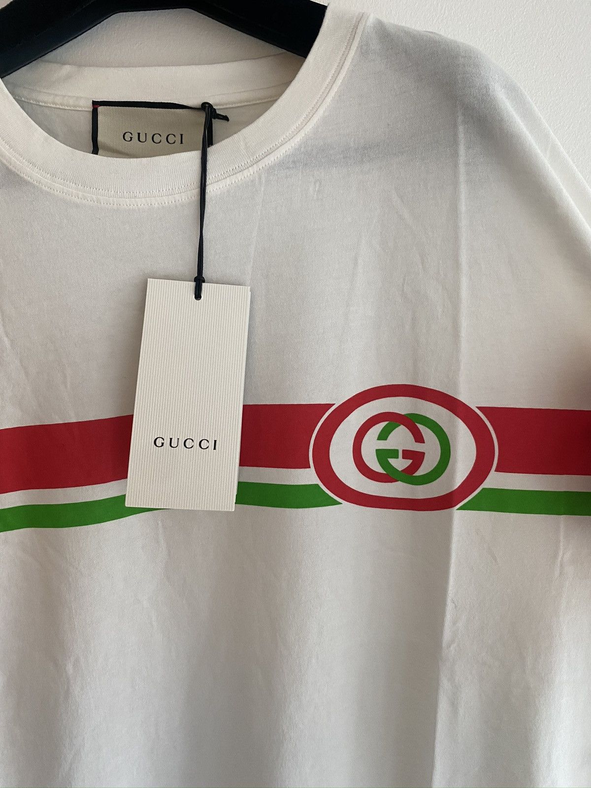 Gucci Super Limited Runway Interlocking G Logo Tee Shirt Brand New Size US M / EU 48-50 / 2 - 2 Thumbnail