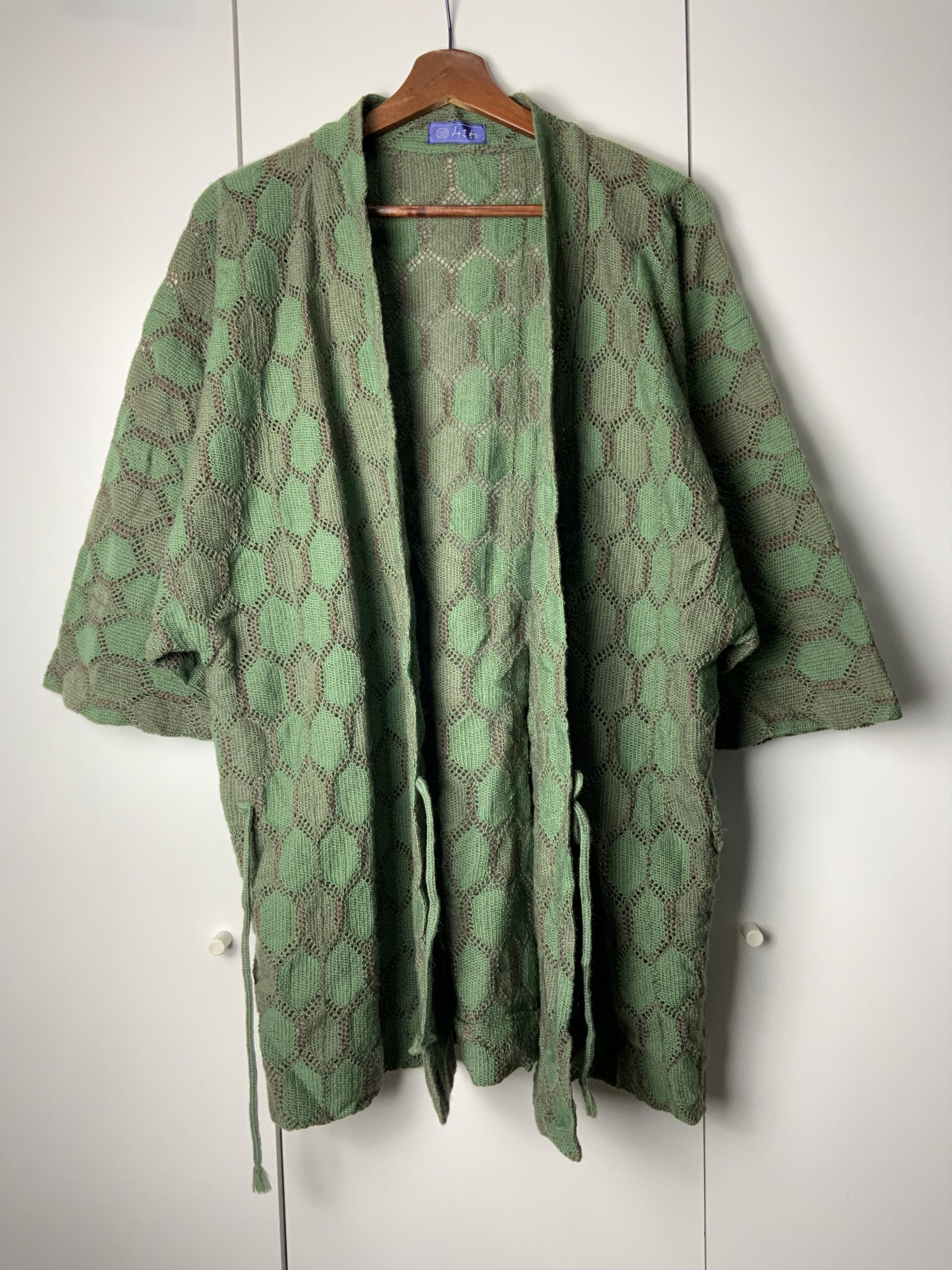 Japanese Brand Kimono Cardigan Vintage Japanese Traditional Size US L / EU 52-54 / 3 - 1 Thumbnail