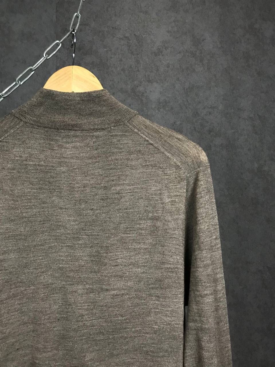 Savile Row Savile Row designer luxury wool 1/4 zip sweater Size US L / EU 52-54 / 3 - 6 Thumbnail