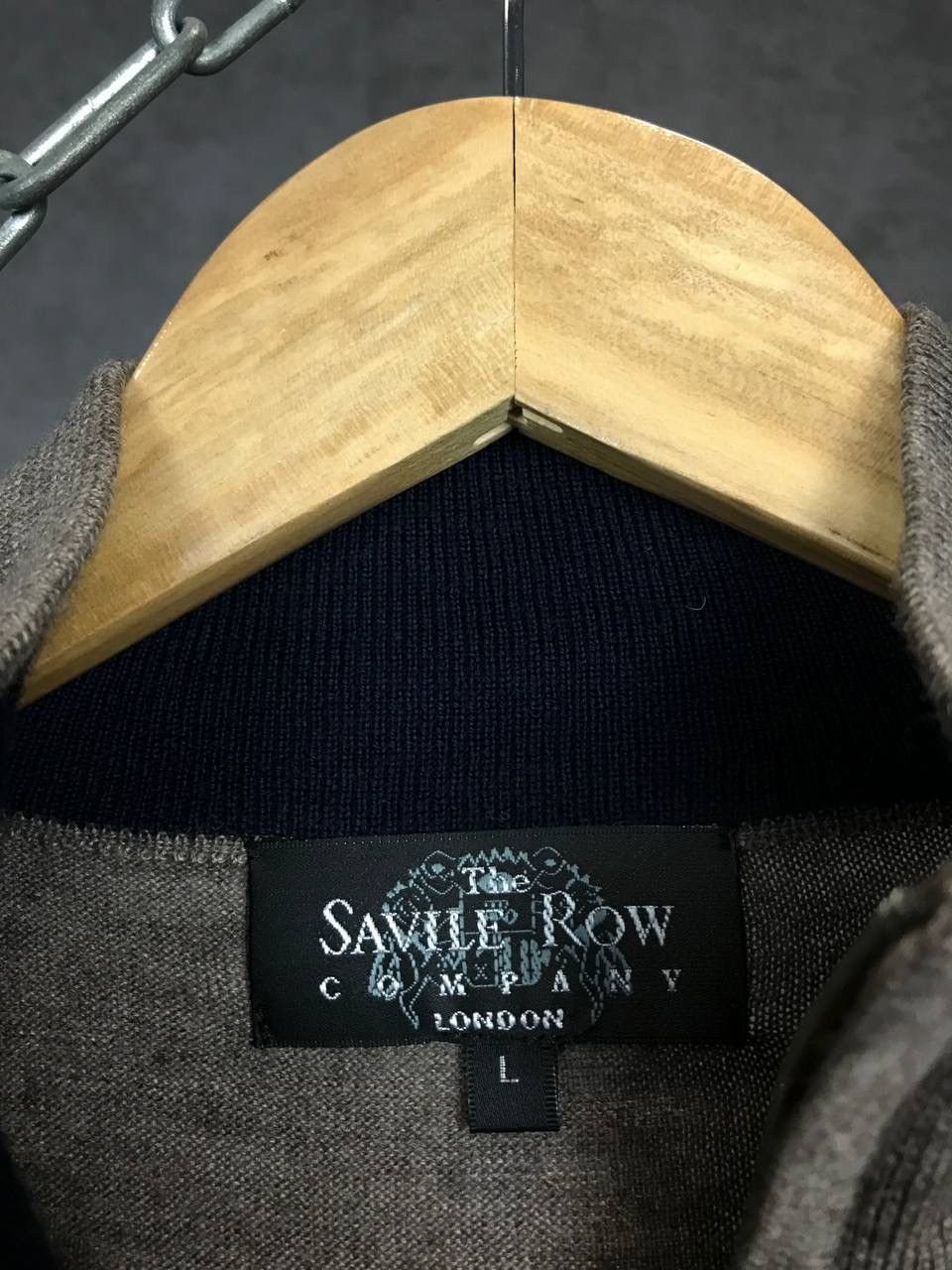 Savile Row Savile Row designer luxury wool 1/4 zip sweater Size US L / EU 52-54 / 3 - 3 Thumbnail