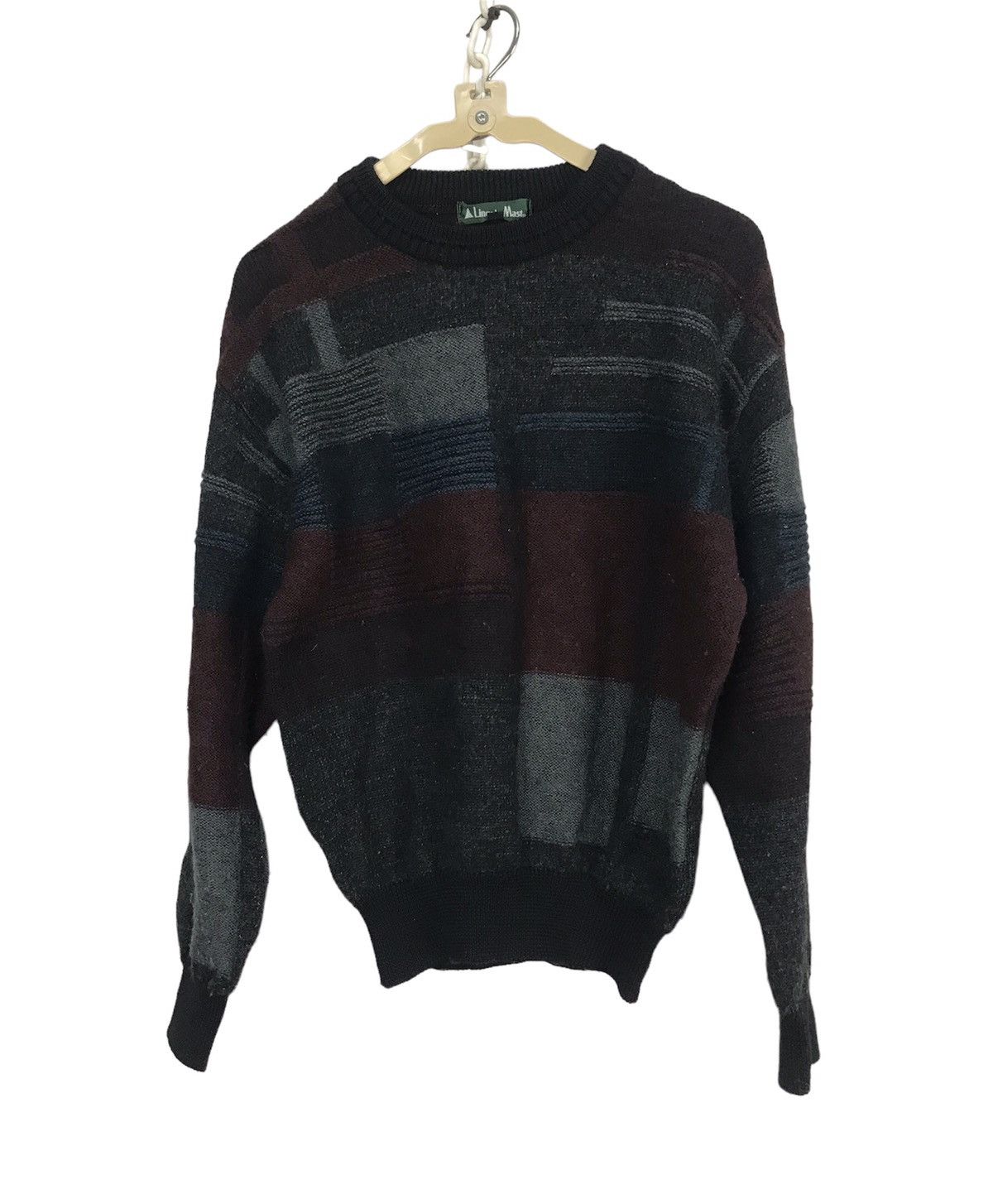 Japanese Brand × Vintage Vintage Lincoln mast wool knit sweatshirt Size US M / EU 48-50 / 2 - 1 Thumbnail