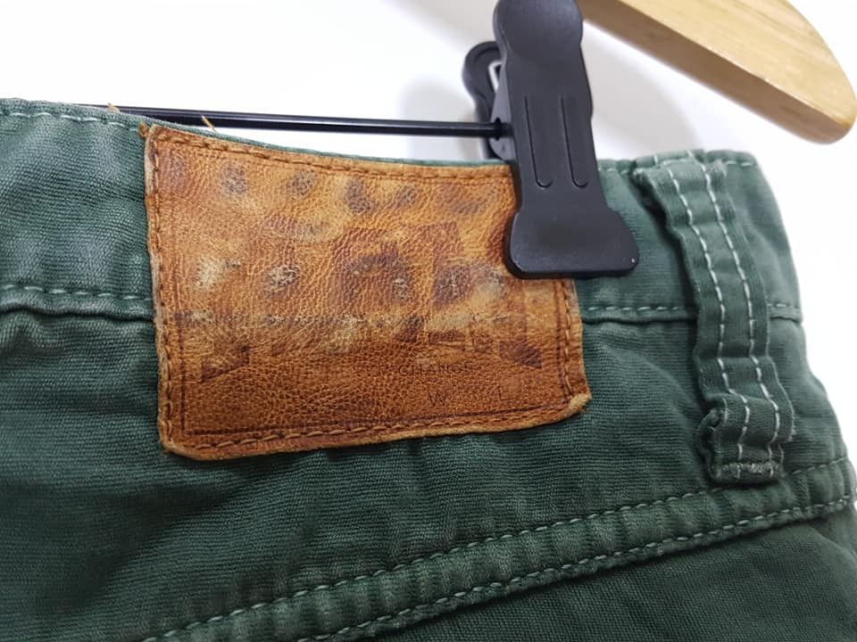 Blue Blue Japan × HOLLYWOOD RANCH MARKET HRM Fern Green Stretchable Pants Size US 32 / EU 48 - 6 Thumbnail