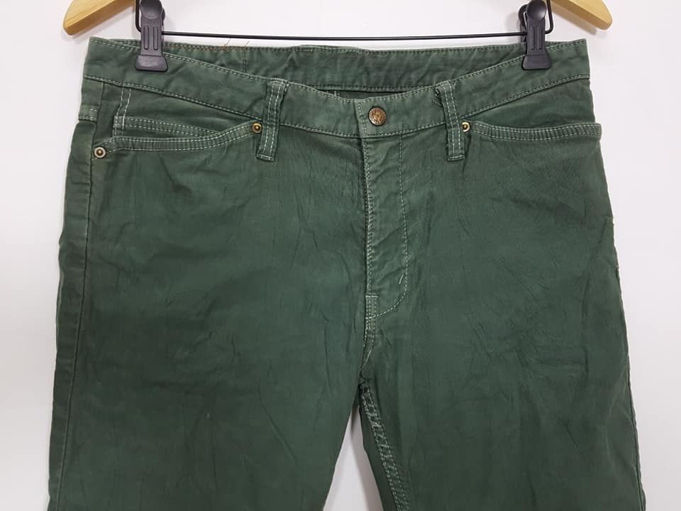 Blue Blue Japan × HOLLYWOOD RANCH MARKET HRM Fern Green Stretchable Pants Size US 32 / EU 48 - 4 Thumbnail
