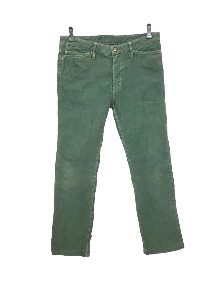 Blue Blue Japan × HOLLYWOOD RANCH MARKET HRM Fern Green Stretchable Pants Size US 32 / EU 48 - 1 Thumbnail