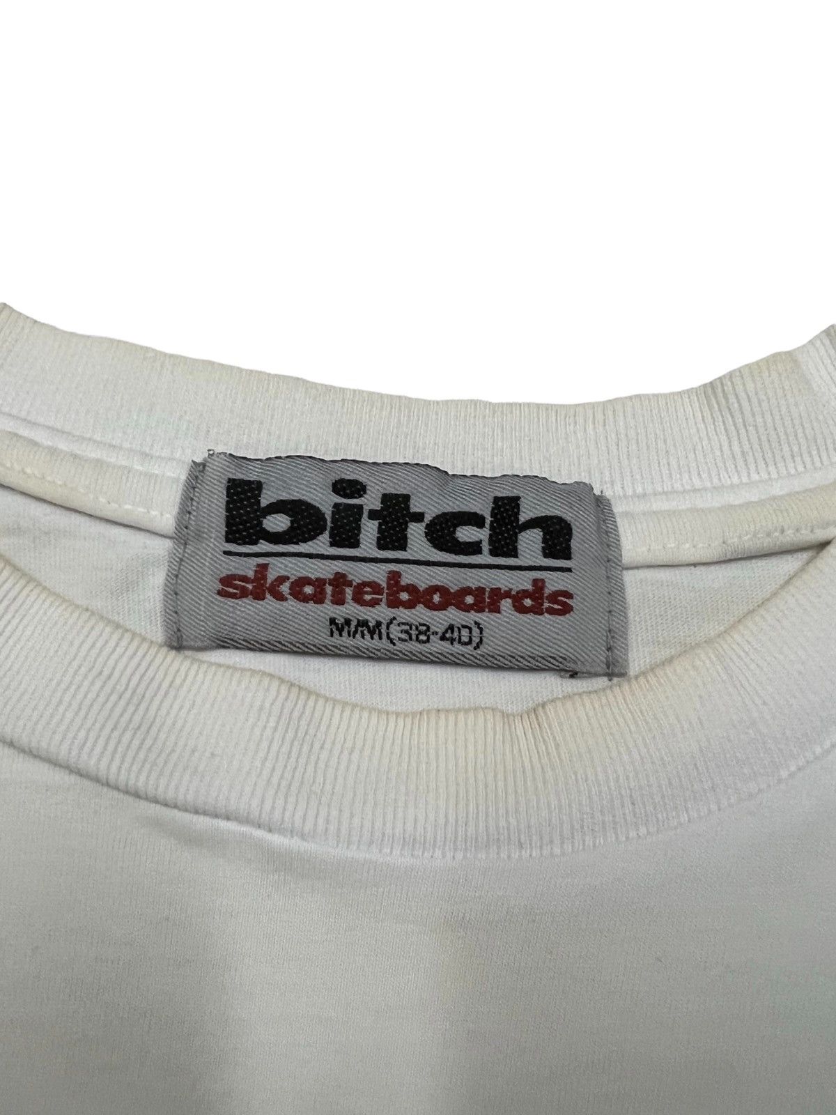 Vintage × Welcome Skateboards 🔥HOT ITEMS🔥VINTAGE 90s BITCH SKATEBOARD ART LONGSLEEVE Size US S / EU 44-46 / 1 - 3 Thumbnail