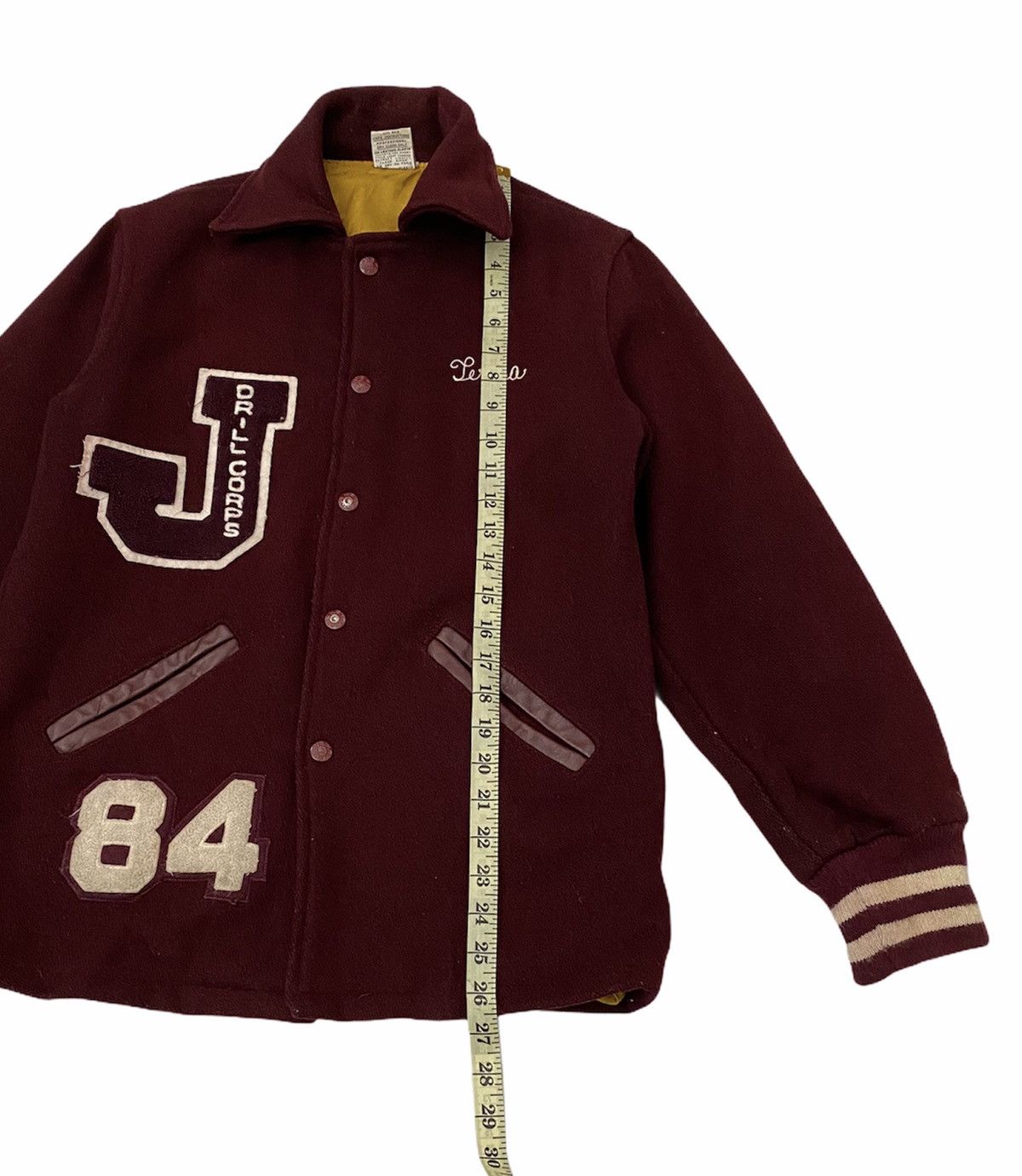 Vintage Vintage 80s Kaye Bros Varsity Jacket Size US S / EU 44-46 / 1 - 10 Thumbnail