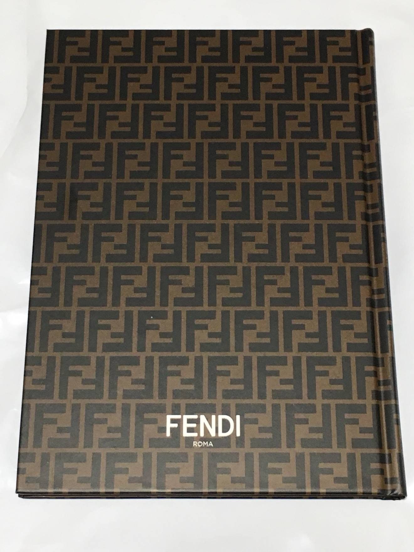 Fendi 🎁 Fendi Logo Notebook Monogram Journal Stationary Size ONE SIZE - 3 Thumbnail