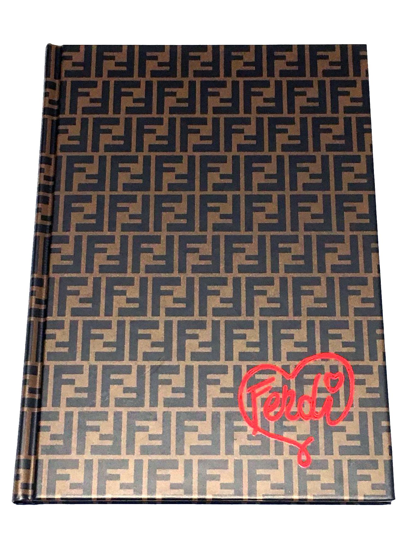 Fendi 🎁 Fendi Logo Notebook Monogram Journal Stationary Size ONE SIZE - 1 Thumbnail