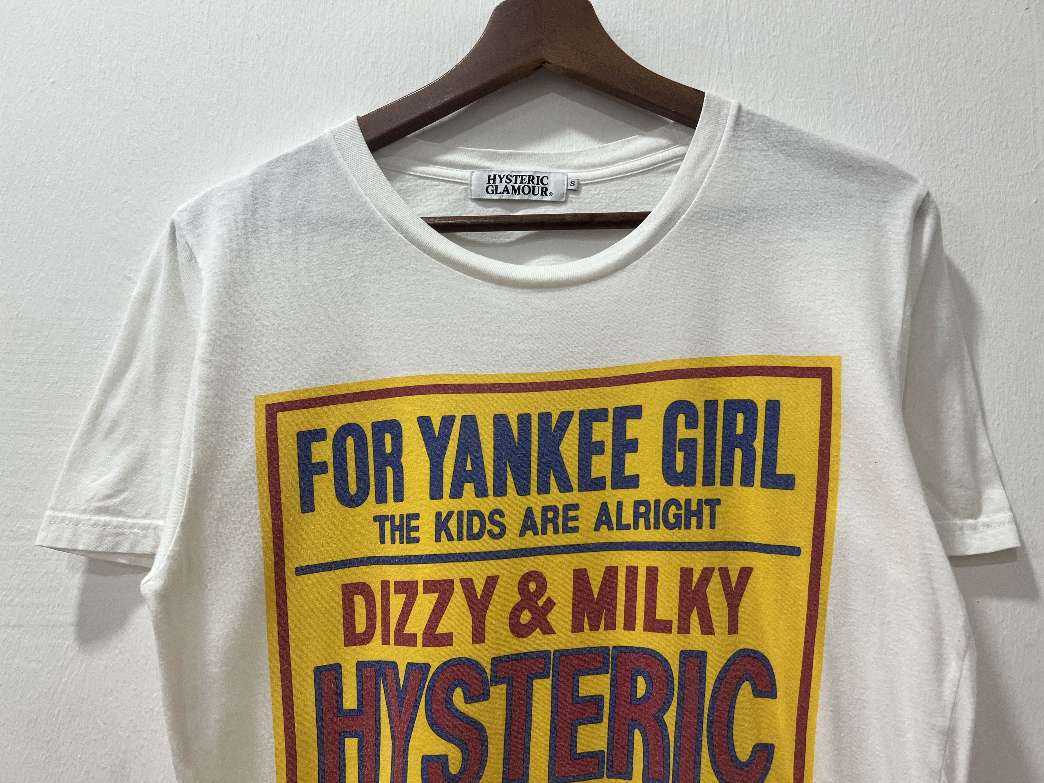 Hysteric Glamour For Yankee Girl Hysteric Glamour Tee Size US S / EU 44-46 / 1 - 4 Thumbnail
