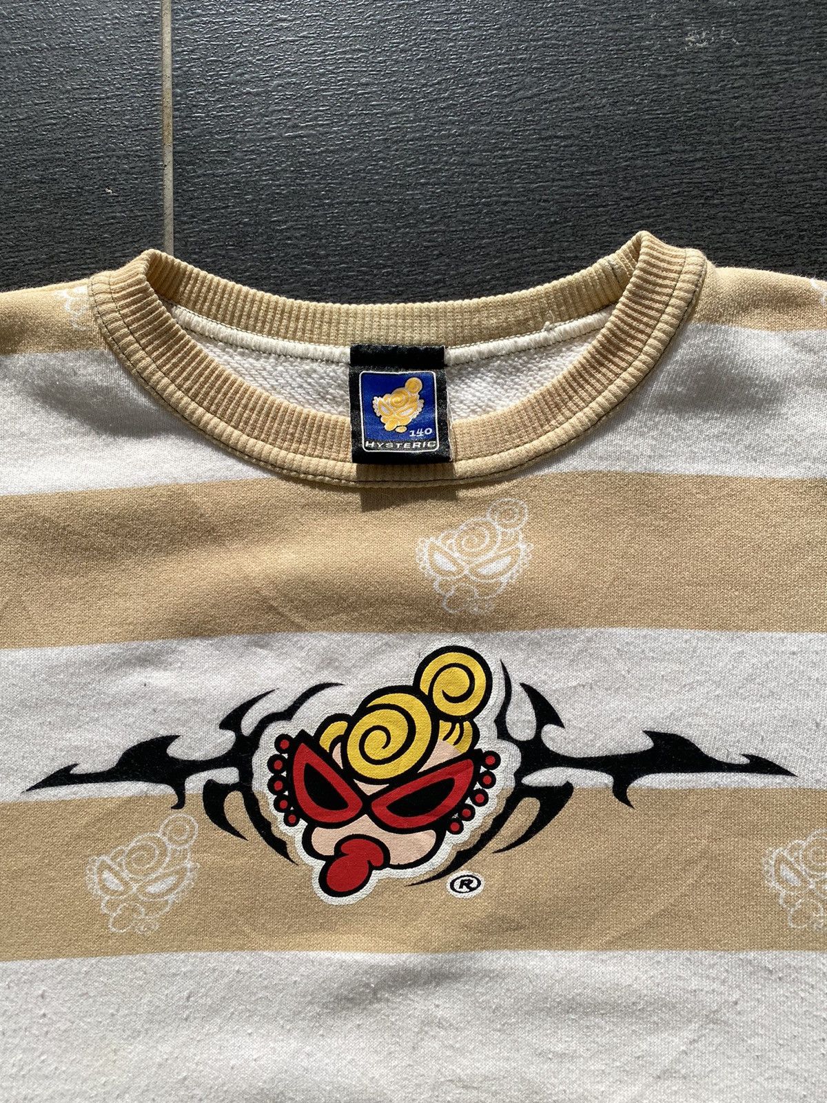 Hysteric Glamour hysteric glamour mini stripes sweatshirt logo Size US XS / EU 42 / 0 - 2 Thumbnail