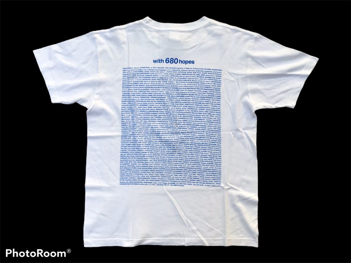 Designer × Number (N)ine × Other START TODAY 680 HOPES JAPANESEBRAND & DESIGNER CHARITY TEE Size US M / EU 48-50 / 2 - 2 Thumbnail