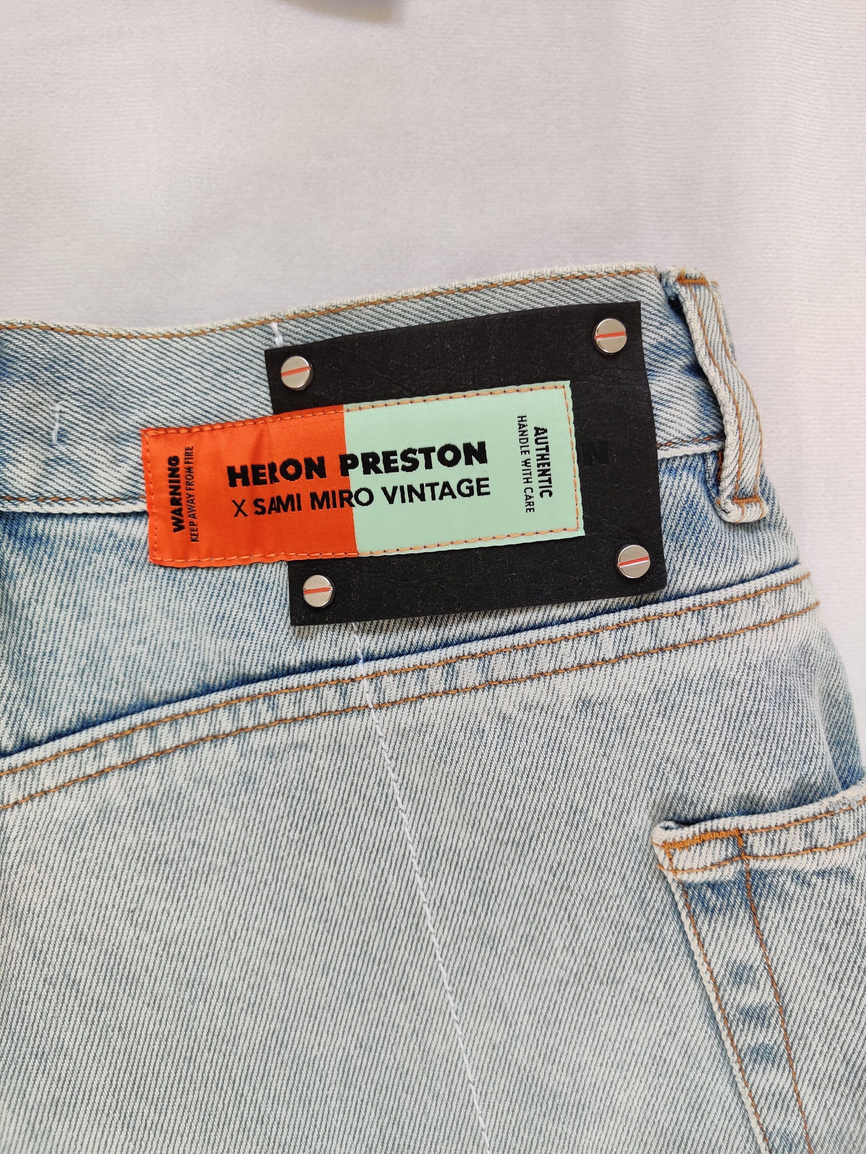Heron Preston ⚡️QUICK SALE⚡️ Heron Preston x Sami Miro Split Denim Skirt Size 26" / US 2 / IT 38 - 5 Thumbnail
