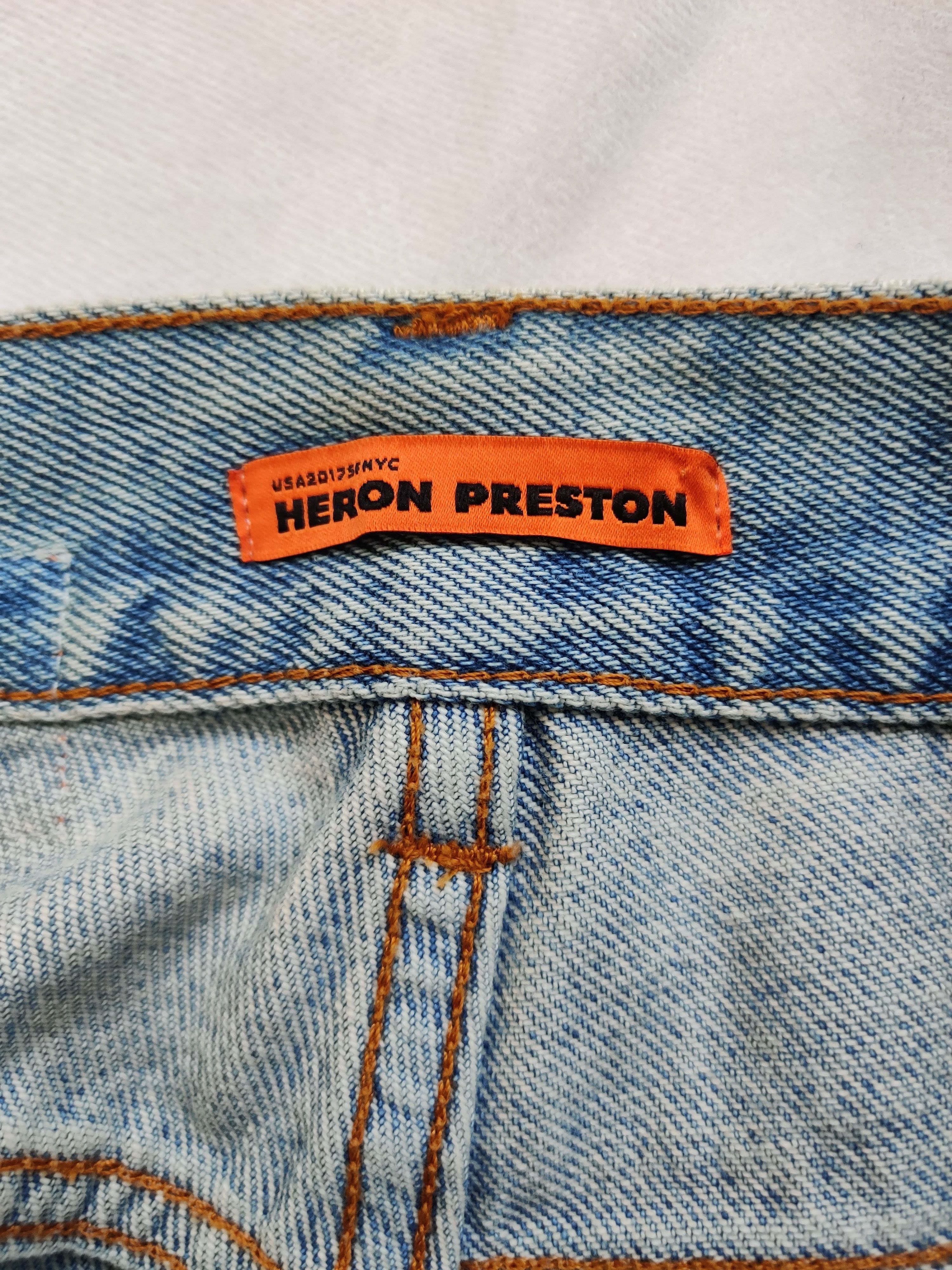 Heron Preston ⚡️QUICK SALE⚡️ Heron Preston x Sami Miro Split Denim Skirt Size 26" / US 2 / IT 38 - 6 Thumbnail