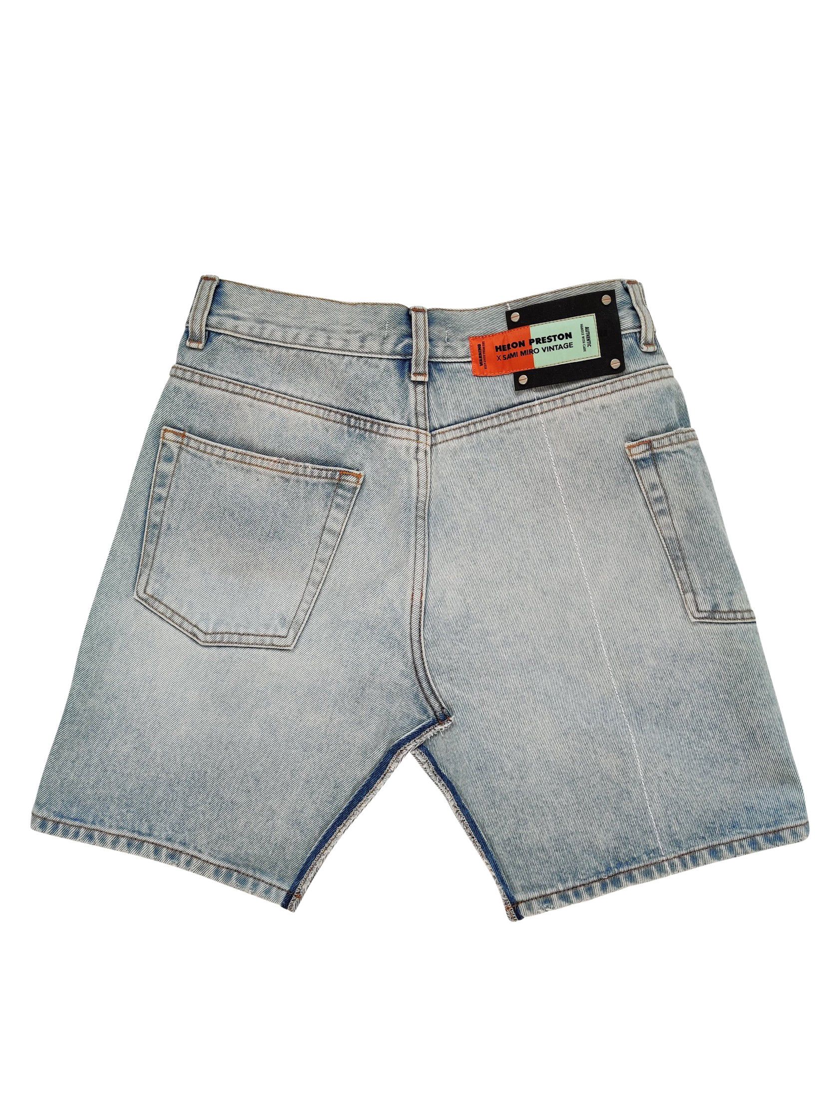 Heron Preston ⚡️QUICK SALE⚡️ Heron Preston x Sami Miro Split Denim Skirt Size 26" / US 2 / IT 38 - 2 Thumbnail