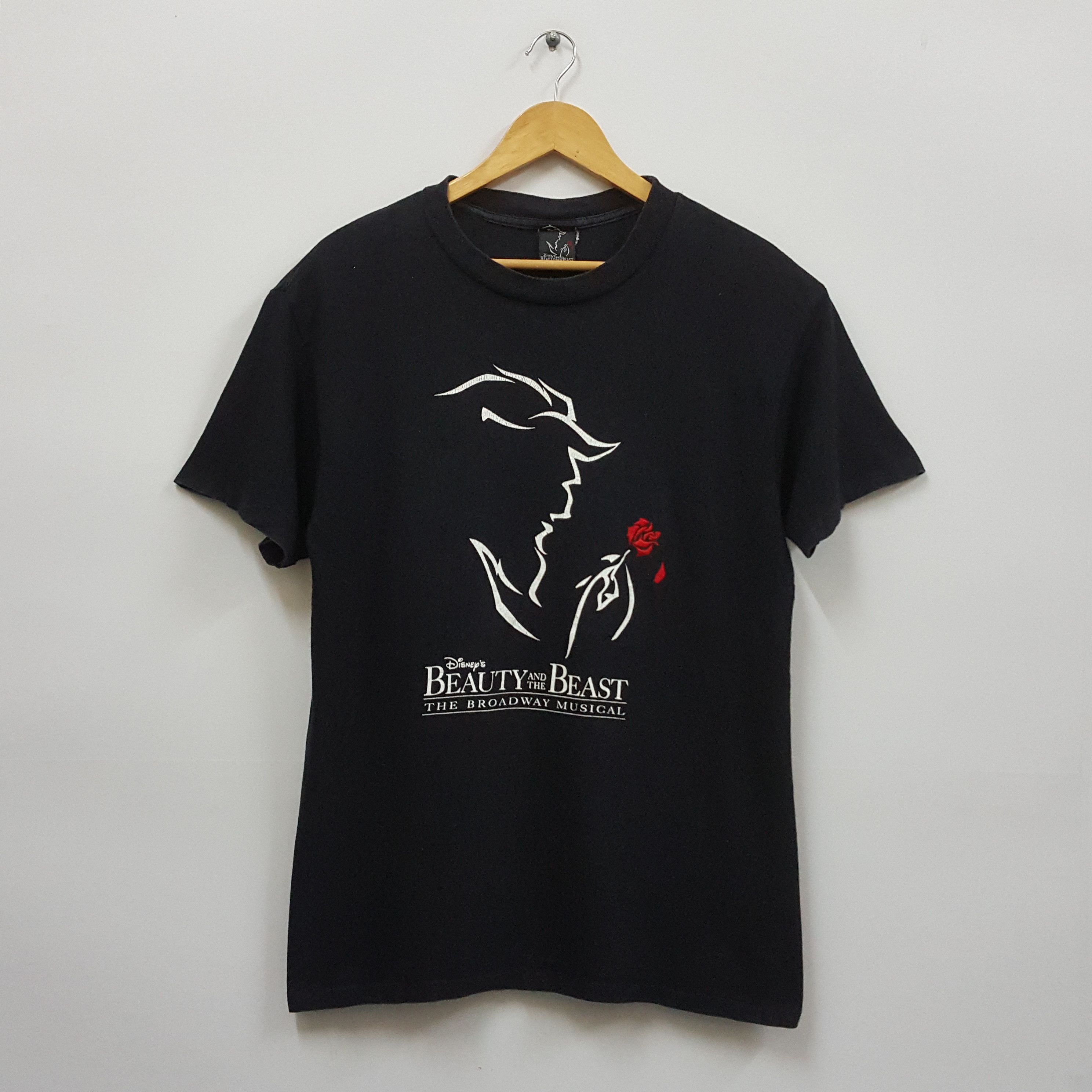 Disney × Vintage Vintage Beauty And The Beast The Broadway Musical t-shirt Size US M / EU 48-50 / 2 - 1 Thumbnail