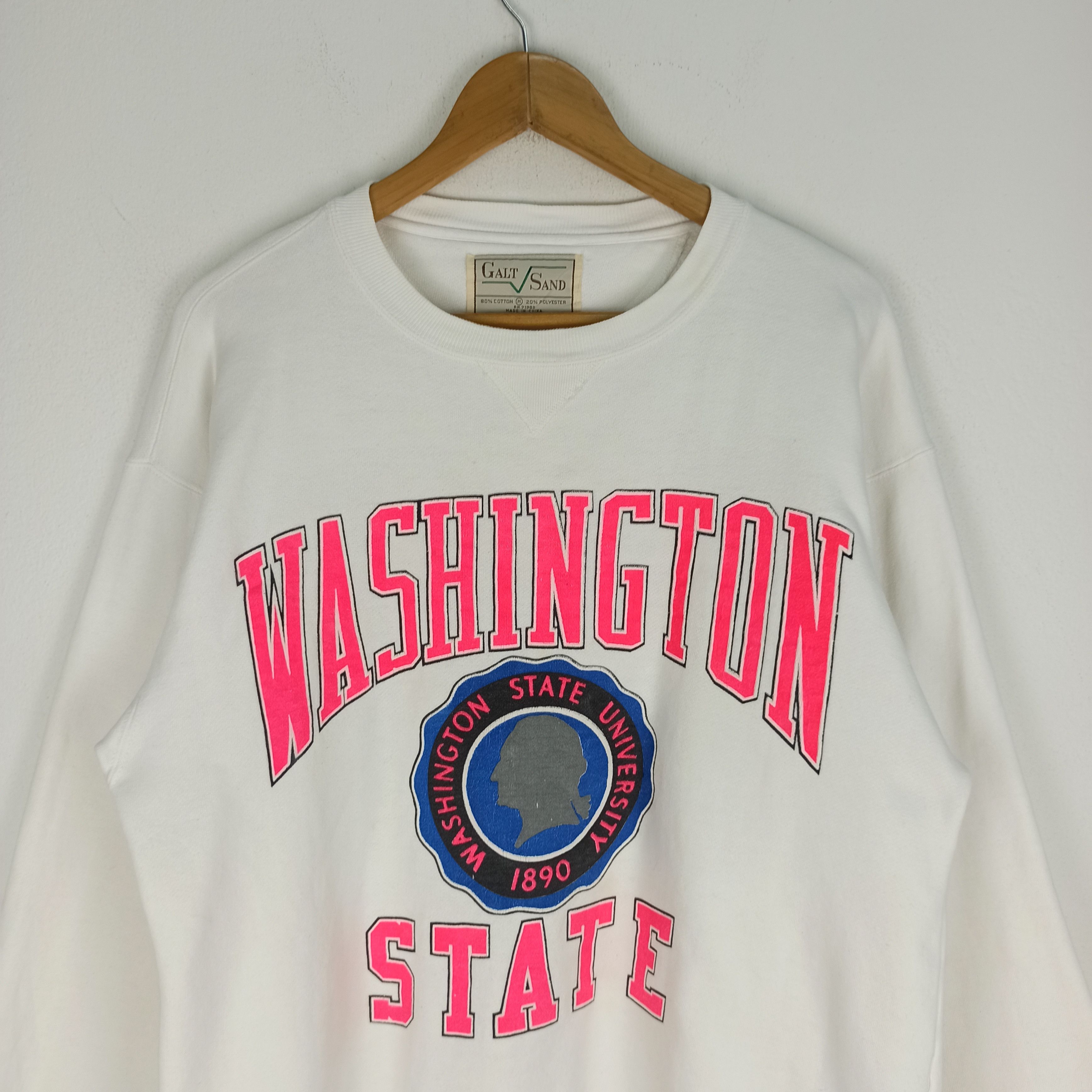 Vintage 🔥Vintage🔥 90s Washington State University Sweatshirt Size US M / EU 48-50 / 2 - 3 Thumbnail