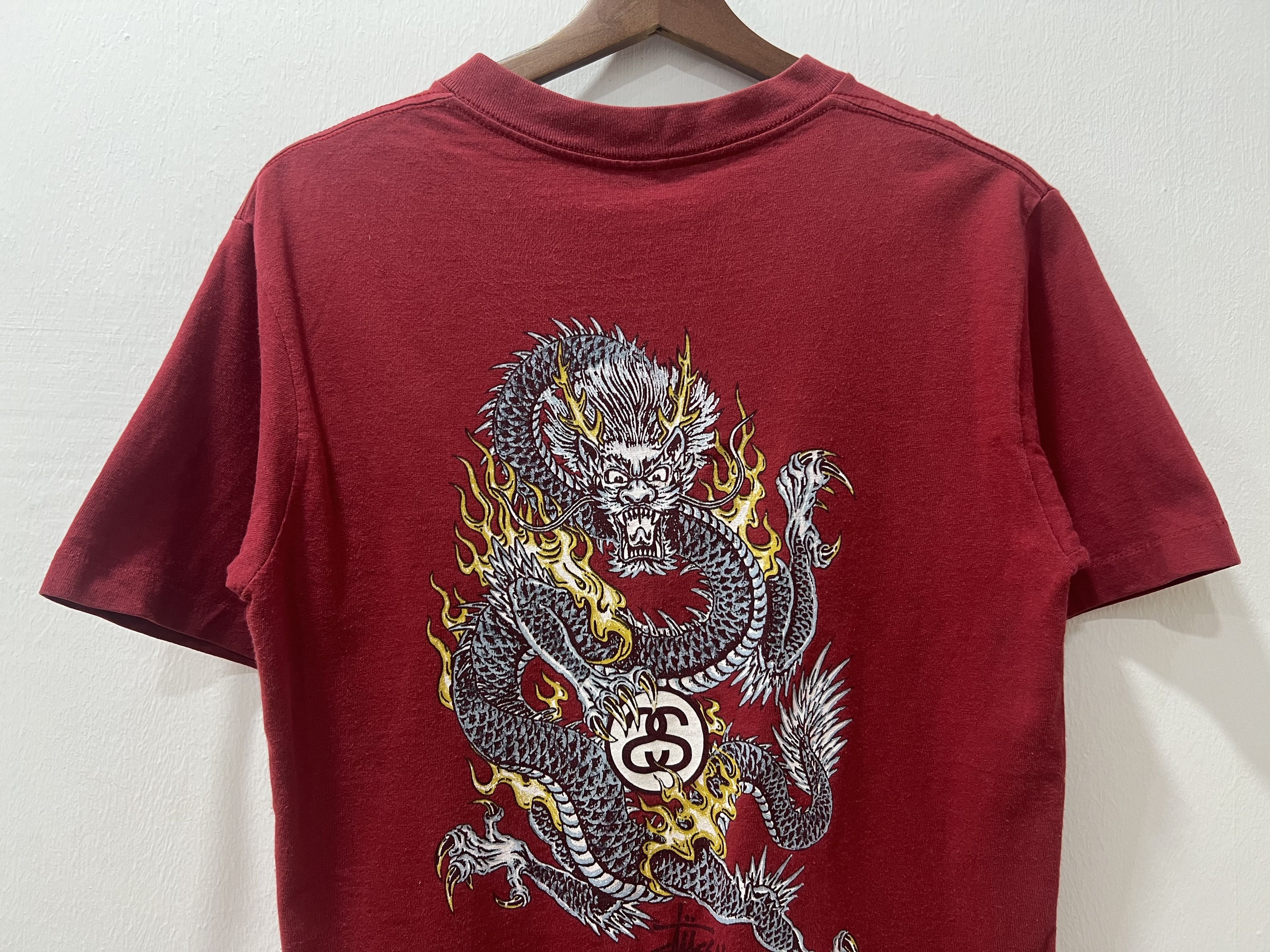 Stussy Vintage Stussy Dragon Made in USA Tee Size US S / EU 44-46 / 1 - 10 Thumbnail