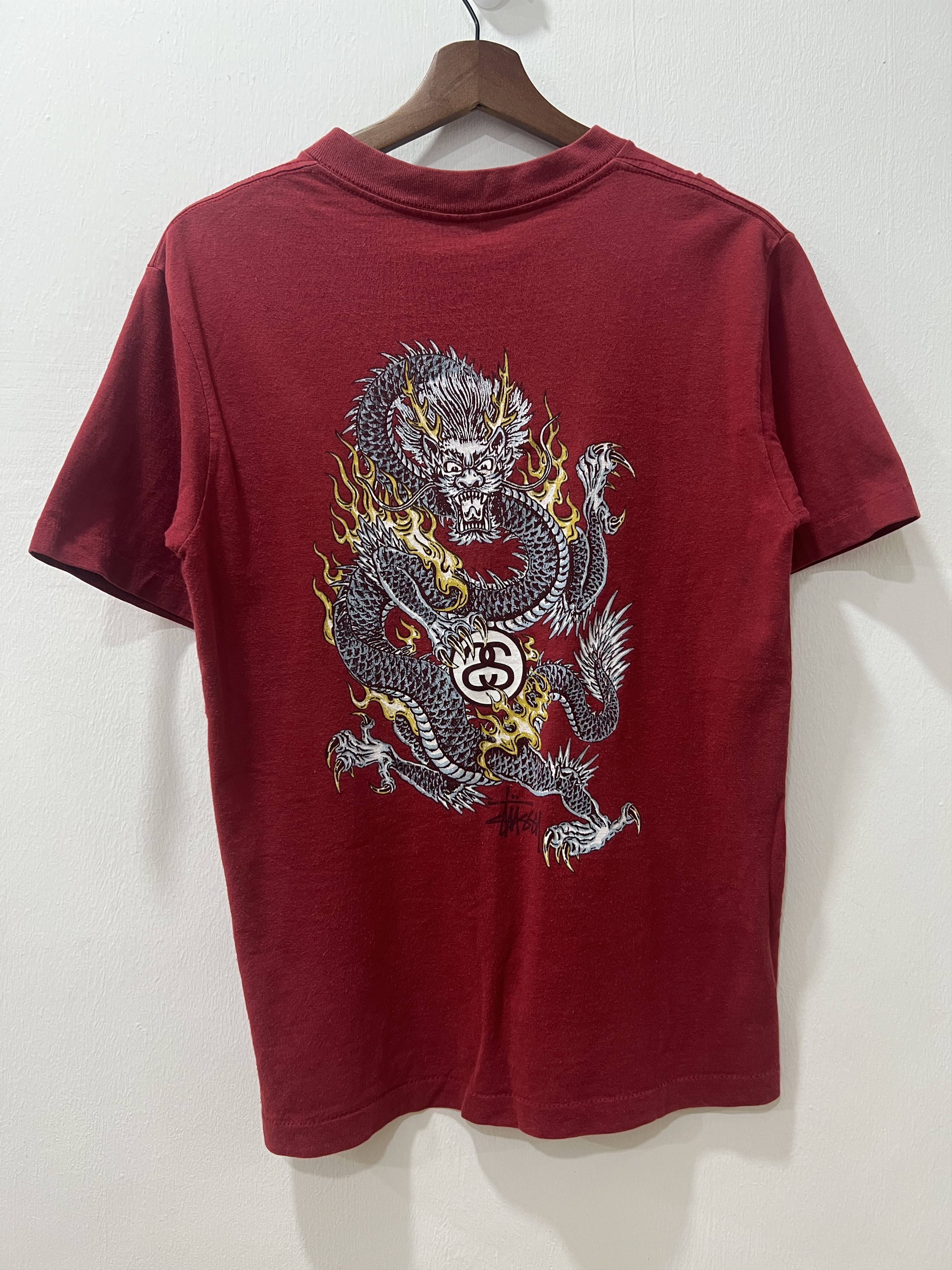 Stussy Vintage Stussy Dragon Made in USA Tee Size US S / EU 44-46 / 1 - 1 Thumbnail