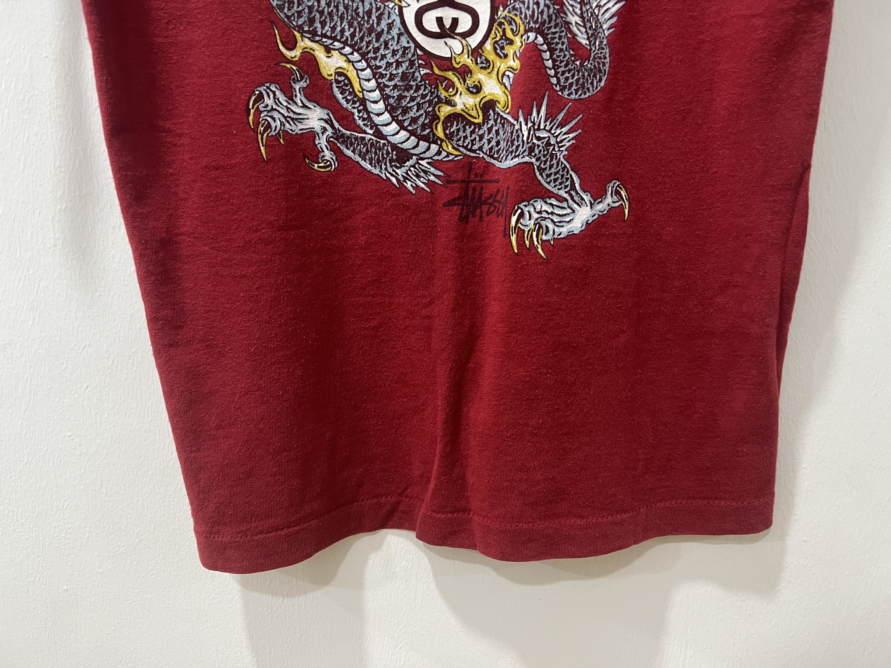 Stussy Vintage Stussy Dragon Made in USA Tee Size US S / EU 44-46 / 1 - 11 Thumbnail