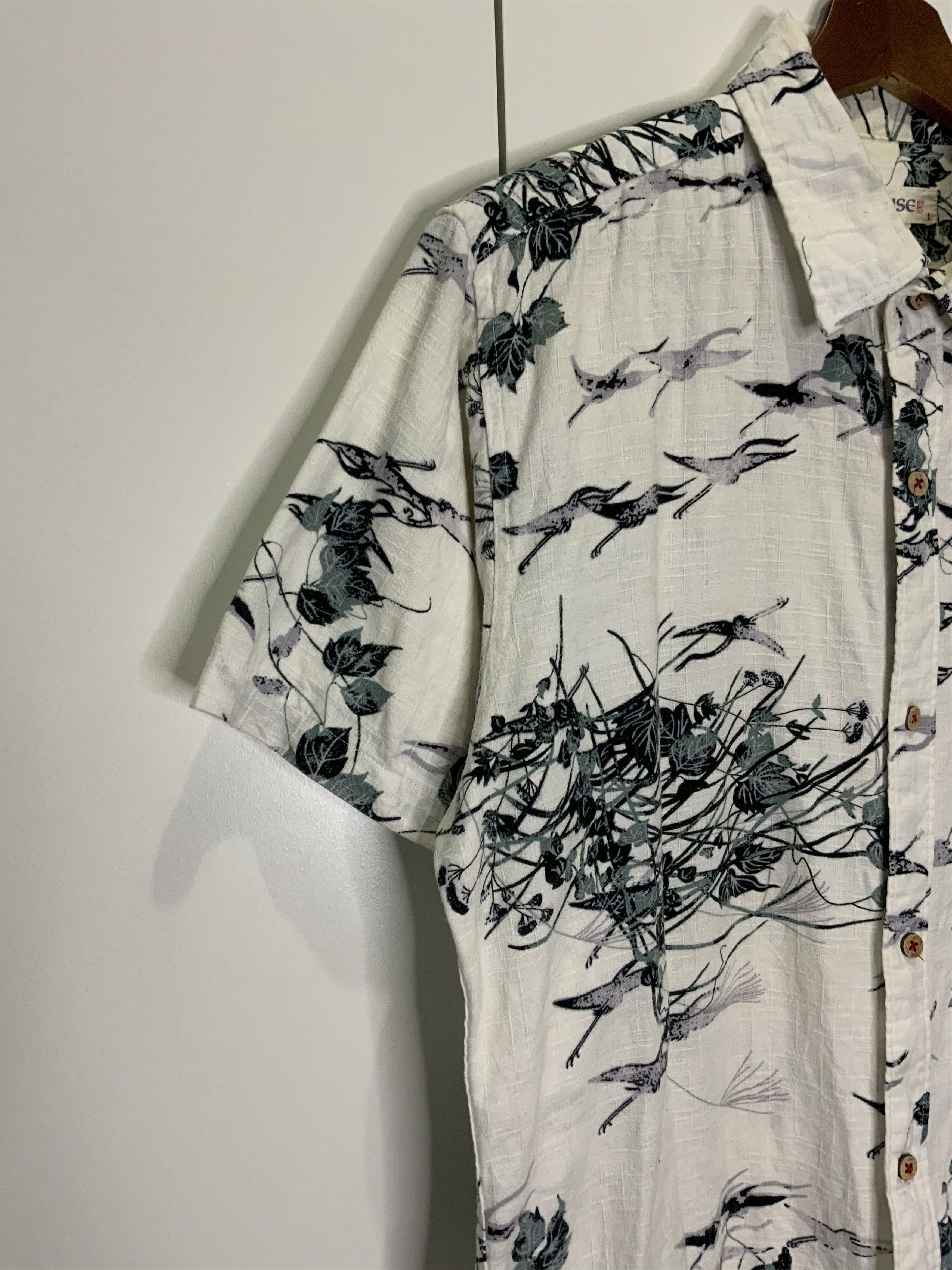 If Six Was Nine Excuse Camp Collar Shirt Size US L / EU 52-54 / 3 - 4 Thumbnail
