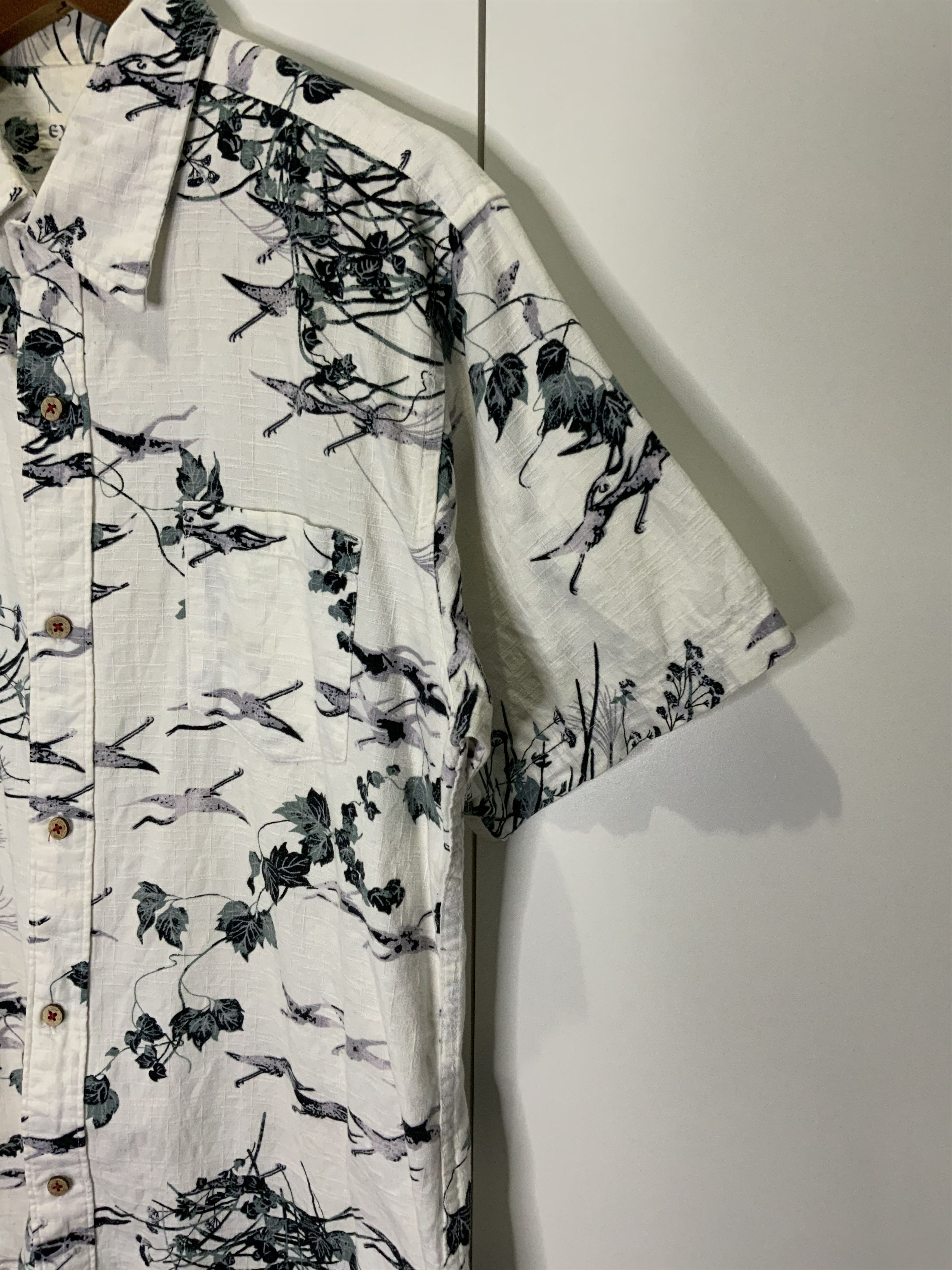 If Six Was Nine Excuse Camp Collar Shirt Size US L / EU 52-54 / 3 - 3 Thumbnail